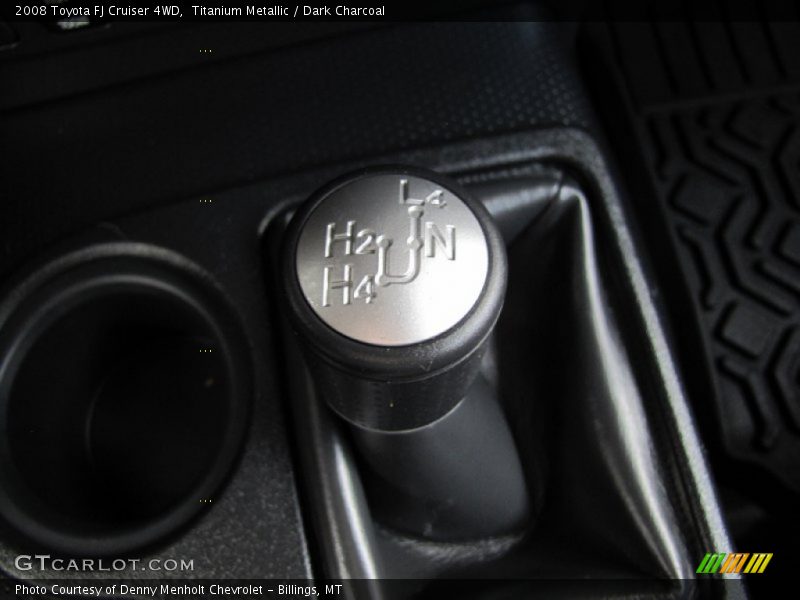 Titanium Metallic / Dark Charcoal 2008 Toyota FJ Cruiser 4WD