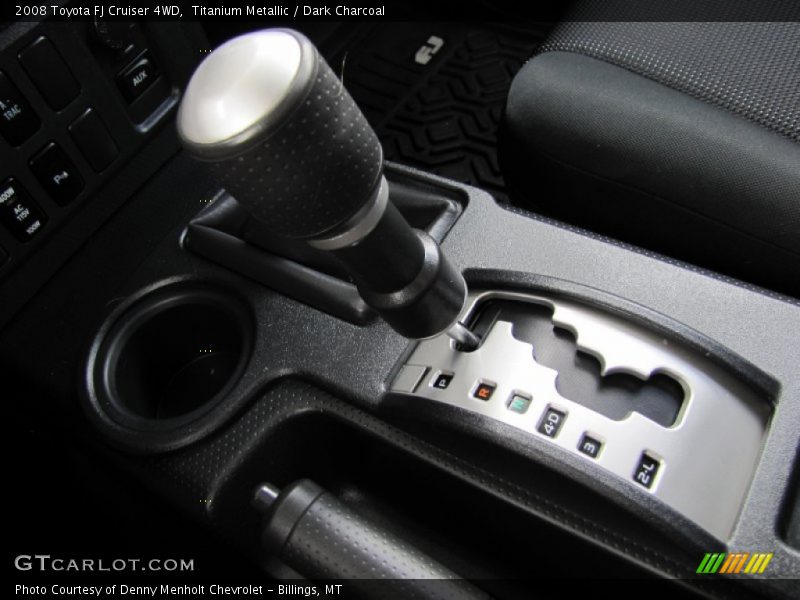 Titanium Metallic / Dark Charcoal 2008 Toyota FJ Cruiser 4WD