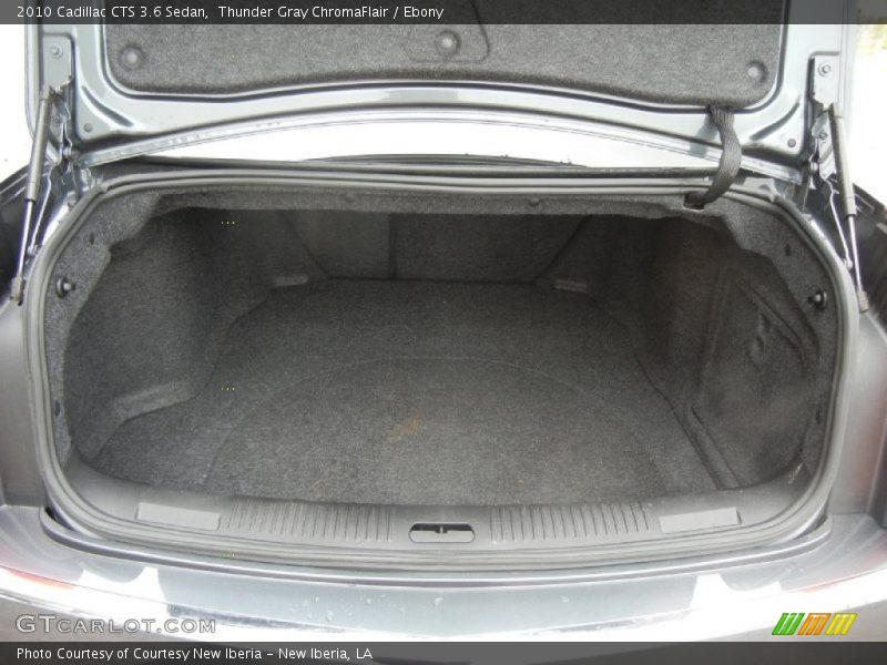 Thunder Gray ChromaFlair / Ebony 2010 Cadillac CTS 3.6 Sedan