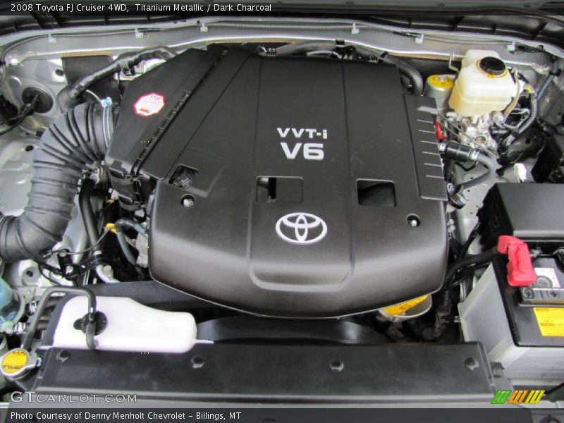 Titanium Metallic / Dark Charcoal 2008 Toyota FJ Cruiser 4WD