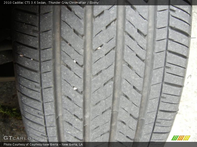 Thunder Gray ChromaFlair / Ebony 2010 Cadillac CTS 3.6 Sedan