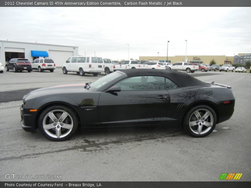 Carbon Flash Metallic / Jet Black 2012 Chevrolet Camaro SS 45th Anniversary Edition Convertible