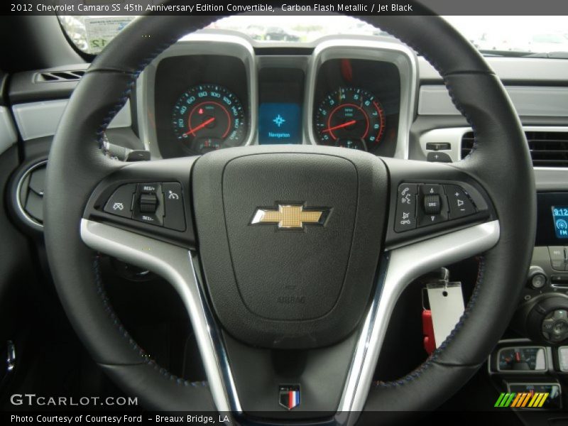 Carbon Flash Metallic / Jet Black 2012 Chevrolet Camaro SS 45th Anniversary Edition Convertible