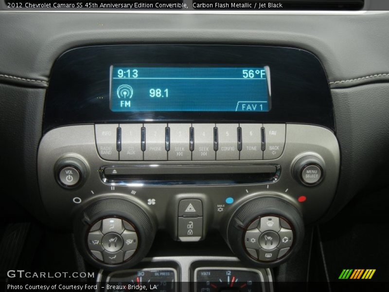 Carbon Flash Metallic / Jet Black 2012 Chevrolet Camaro SS 45th Anniversary Edition Convertible