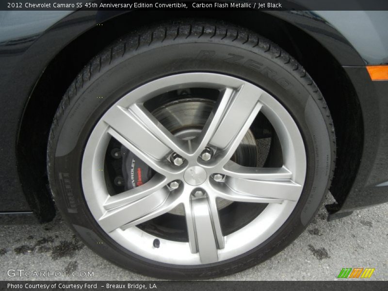 Carbon Flash Metallic / Jet Black 2012 Chevrolet Camaro SS 45th Anniversary Edition Convertible