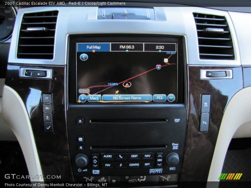 Red-E / Cocoa/Light Cashmere 2007 Cadillac Escalade ESV AWD