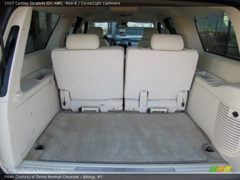 Red-E / Cocoa/Light Cashmere 2007 Cadillac Escalade ESV AWD