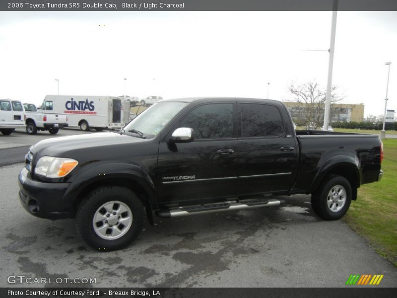 Black / Light Charcoal 2006 Toyota Tundra SR5 Double Cab