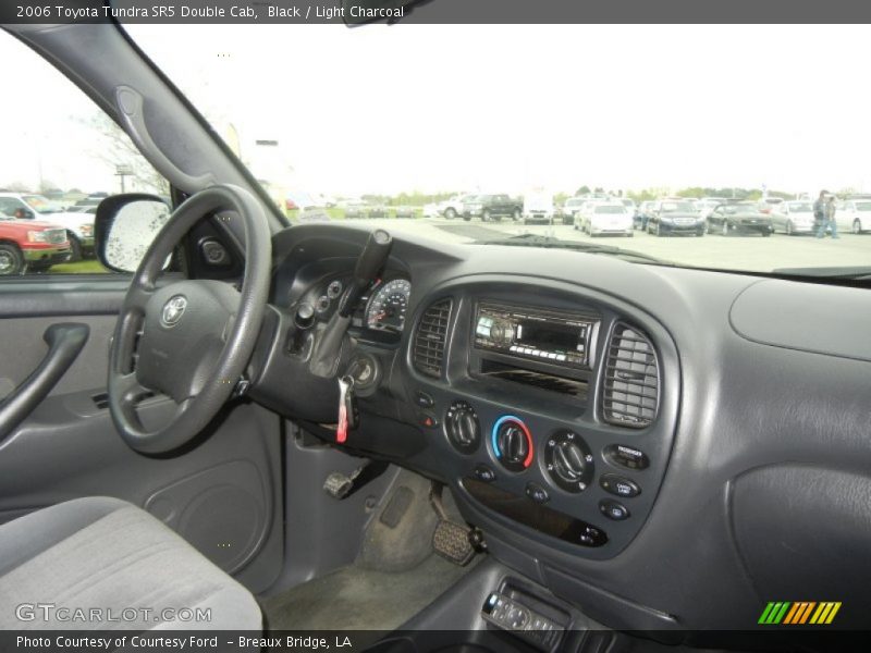 Black / Light Charcoal 2006 Toyota Tundra SR5 Double Cab