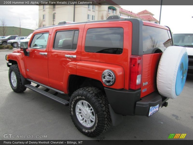 Solar Flare Metallic / Light Cashmere 2008 Hummer H3 Alpha