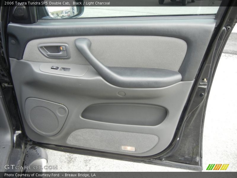 Black / Light Charcoal 2006 Toyota Tundra SR5 Double Cab