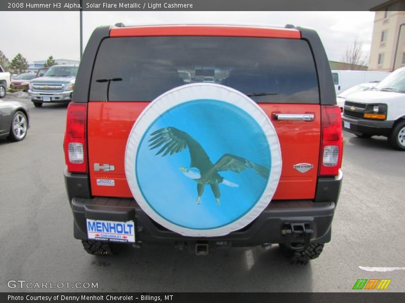 Solar Flare Metallic / Light Cashmere 2008 Hummer H3 Alpha