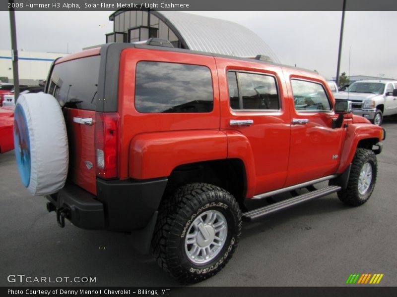Solar Flare Metallic / Light Cashmere 2008 Hummer H3 Alpha
