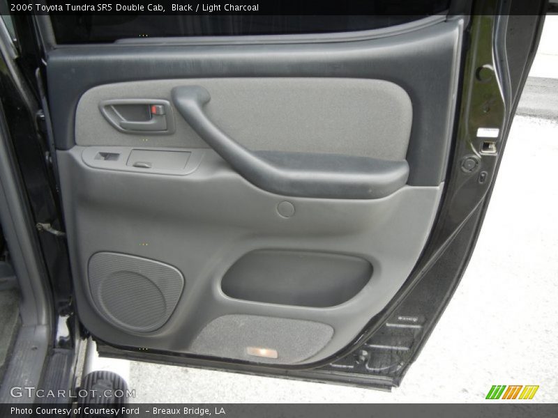 Black / Light Charcoal 2006 Toyota Tundra SR5 Double Cab