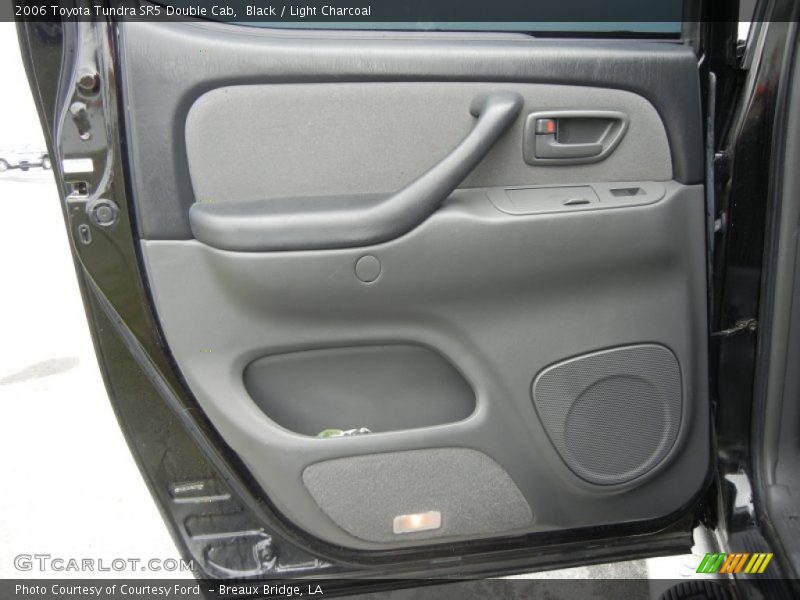 Black / Light Charcoal 2006 Toyota Tundra SR5 Double Cab