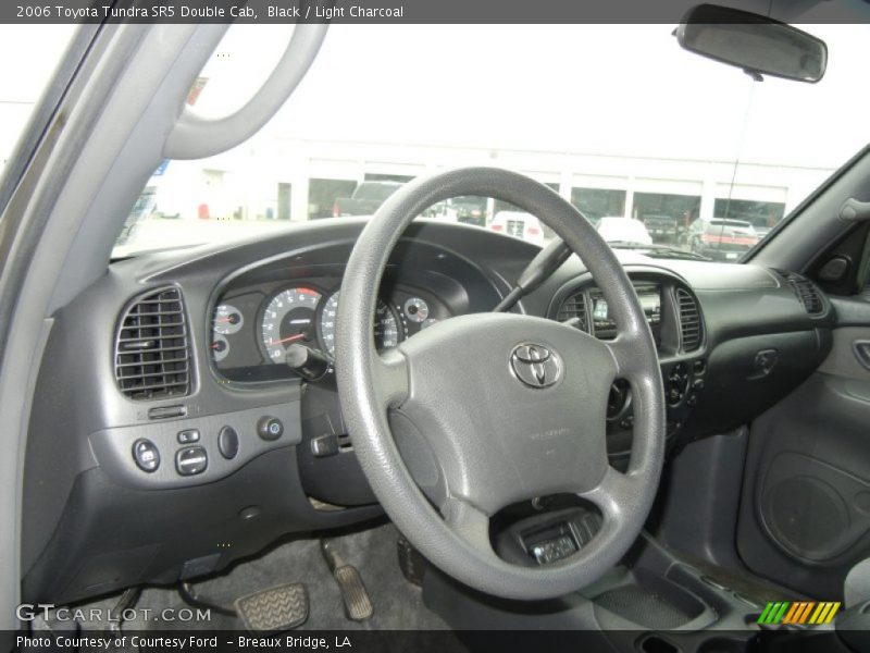 Black / Light Charcoal 2006 Toyota Tundra SR5 Double Cab