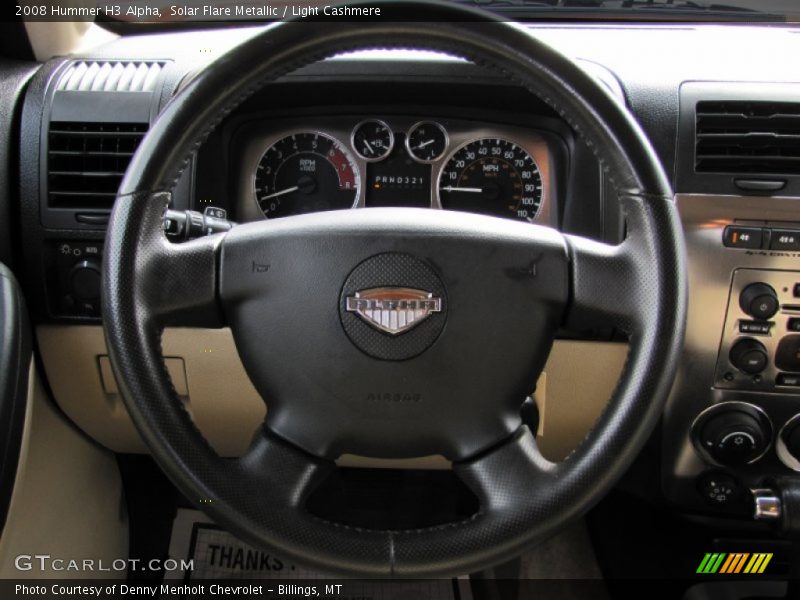  2008 H3 Alpha Steering Wheel
