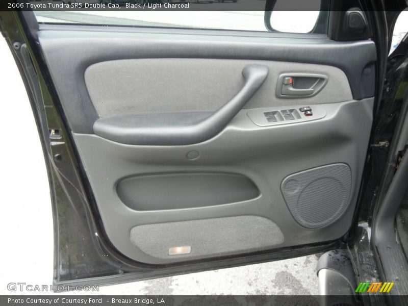 Black / Light Charcoal 2006 Toyota Tundra SR5 Double Cab
