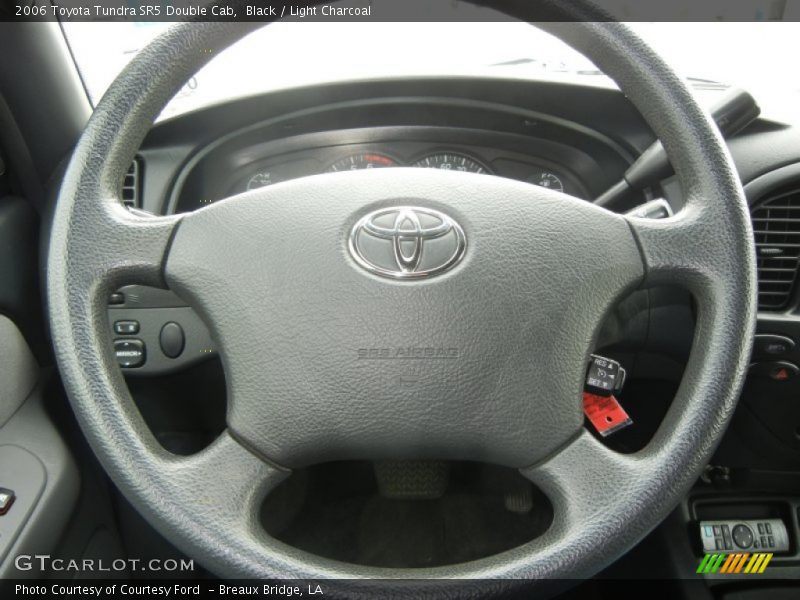 Black / Light Charcoal 2006 Toyota Tundra SR5 Double Cab