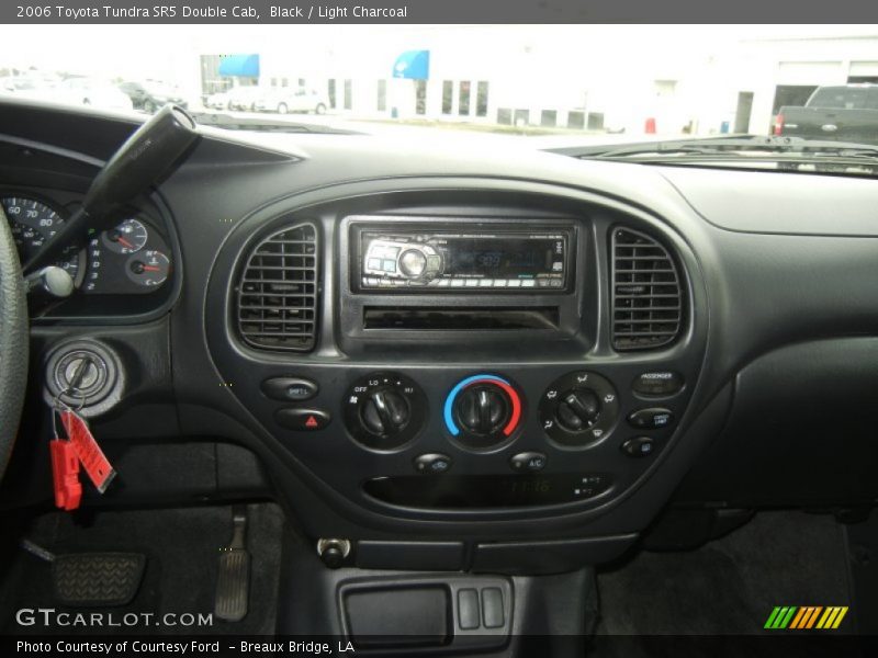 Black / Light Charcoal 2006 Toyota Tundra SR5 Double Cab