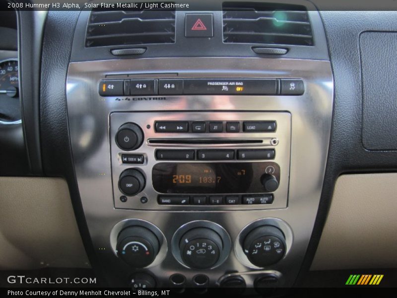 Audio System of 2008 H3 Alpha