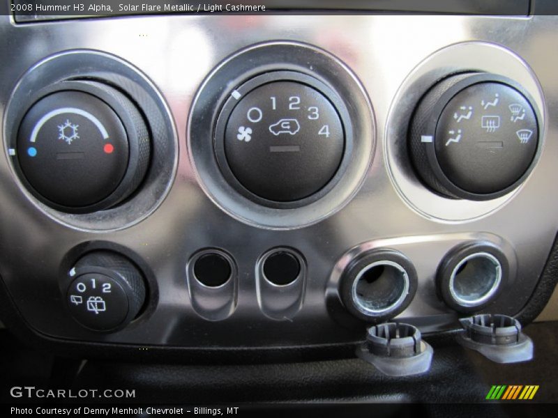 Solar Flare Metallic / Light Cashmere 2008 Hummer H3 Alpha