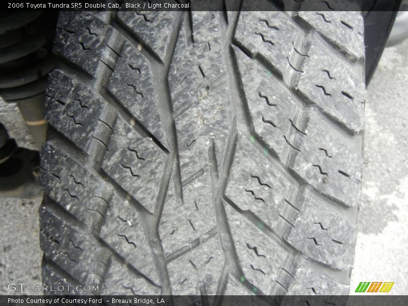 Black / Light Charcoal 2006 Toyota Tundra SR5 Double Cab