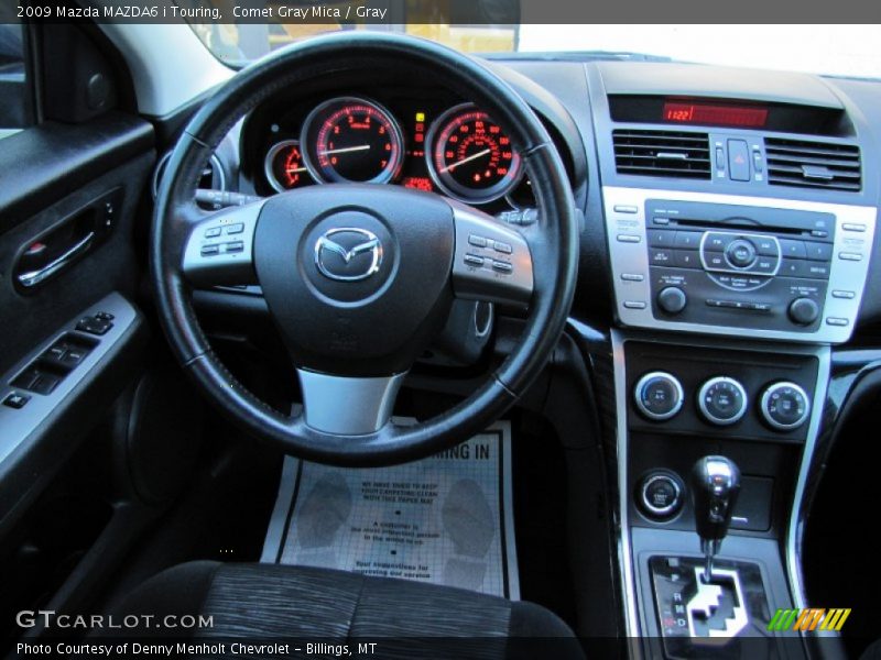 Dashboard of 2009 MAZDA6 i Touring