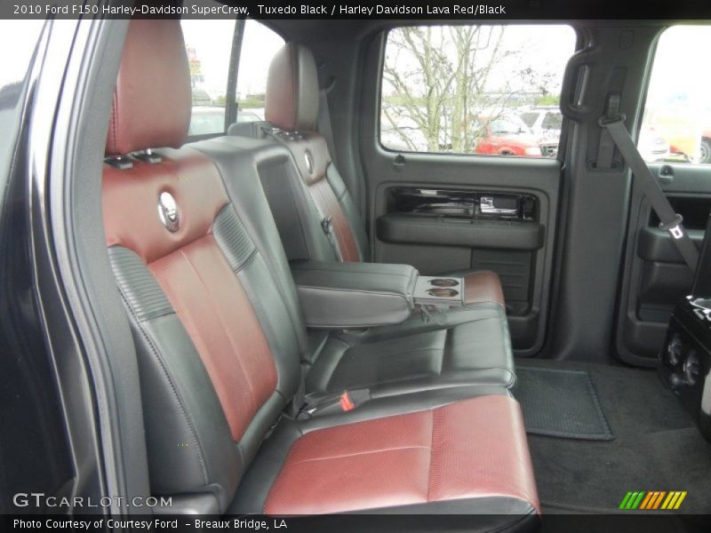 Rear Seat of 2010 F150 Harley-Davidson SuperCrew