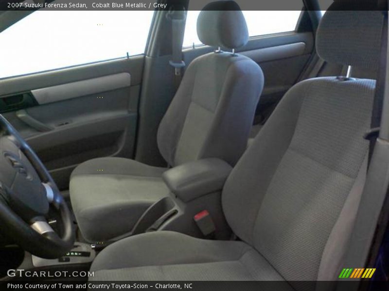 Cobalt Blue Metallic / Grey 2007 Suzuki Forenza Sedan