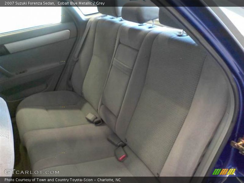 Cobalt Blue Metallic / Grey 2007 Suzuki Forenza Sedan