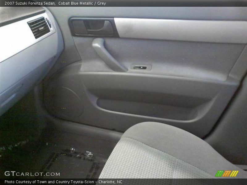 Cobalt Blue Metallic / Grey 2007 Suzuki Forenza Sedan