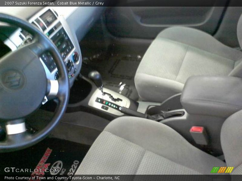 Cobalt Blue Metallic / Grey 2007 Suzuki Forenza Sedan