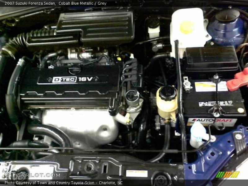 Cobalt Blue Metallic / Grey 2007 Suzuki Forenza Sedan