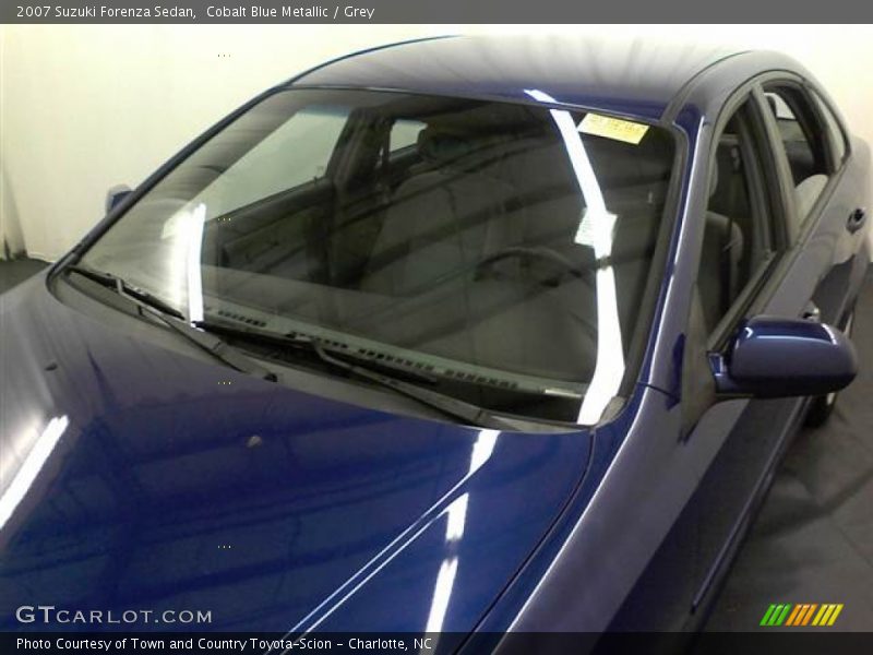 Cobalt Blue Metallic / Grey 2007 Suzuki Forenza Sedan