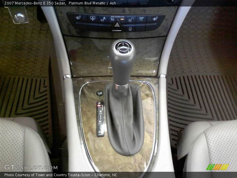 Platinum Blue Metallic / Ash 2007 Mercedes-Benz E 350 Sedan