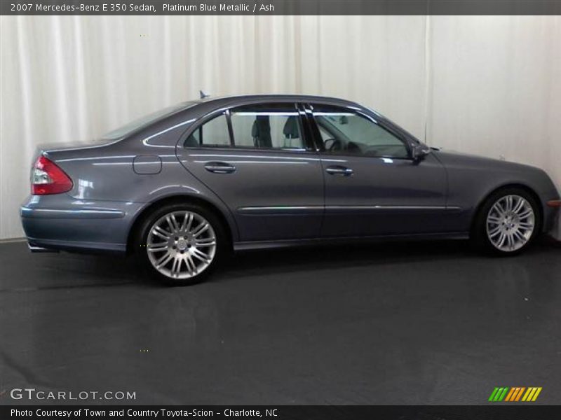 Platinum Blue Metallic / Ash 2007 Mercedes-Benz E 350 Sedan