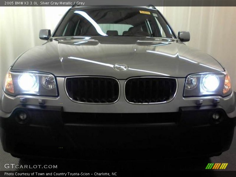 Silver Gray Metallic / Grey 2005 BMW X3 3.0i