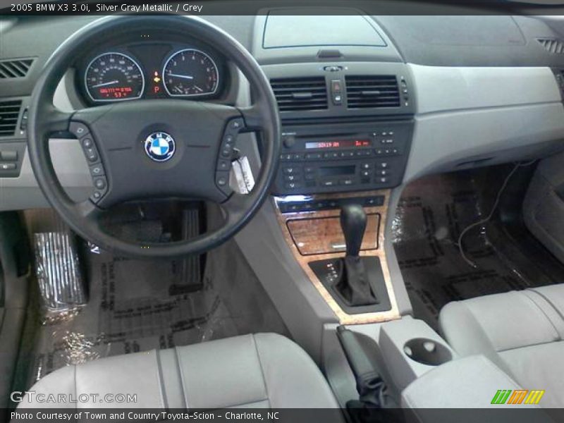 Silver Gray Metallic / Grey 2005 BMW X3 3.0i
