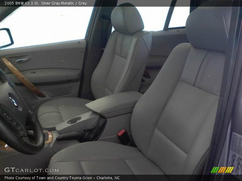 Silver Gray Metallic / Grey 2005 BMW X3 3.0i