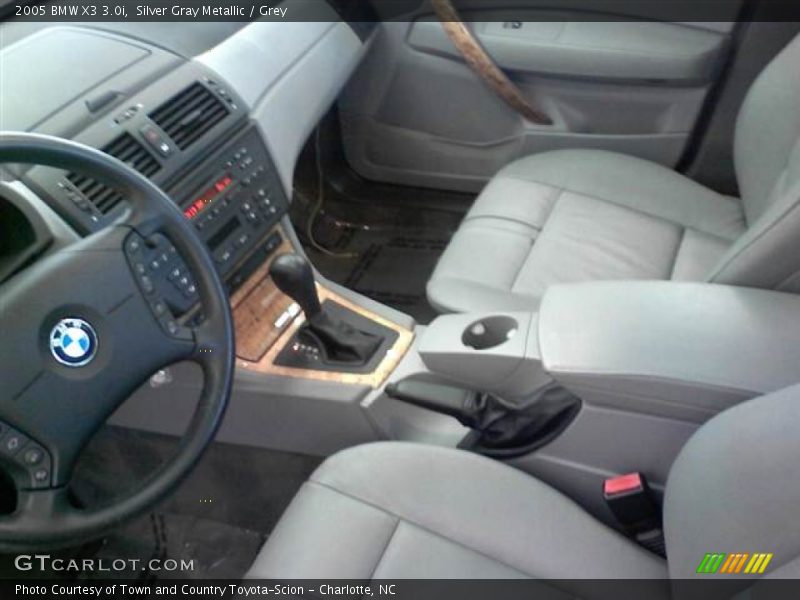 Silver Gray Metallic / Grey 2005 BMW X3 3.0i