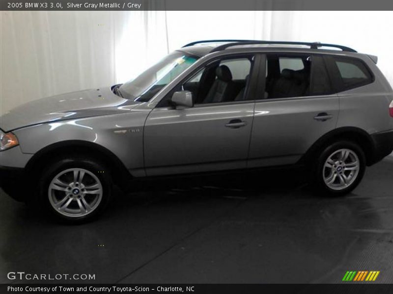 Silver Gray Metallic / Grey 2005 BMW X3 3.0i