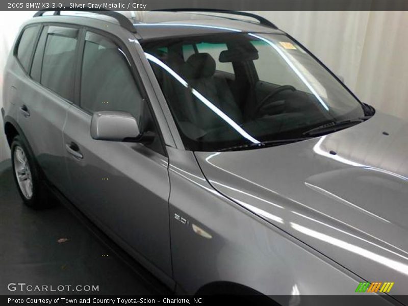 Silver Gray Metallic / Grey 2005 BMW X3 3.0i