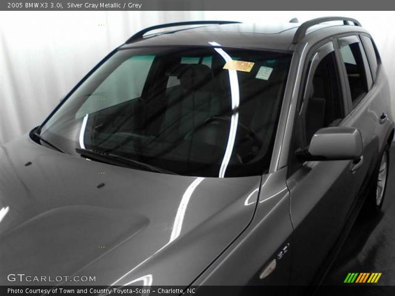 Silver Gray Metallic / Grey 2005 BMW X3 3.0i