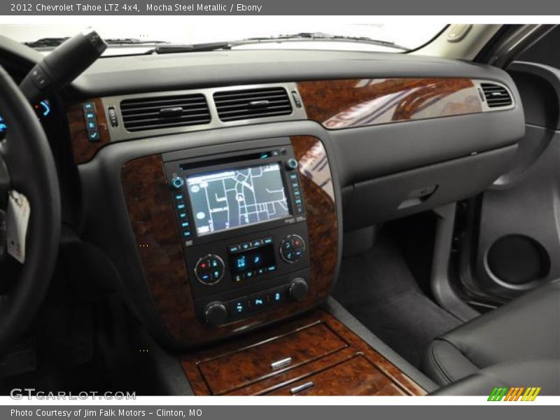 Mocha Steel Metallic / Ebony 2012 Chevrolet Tahoe LTZ 4x4