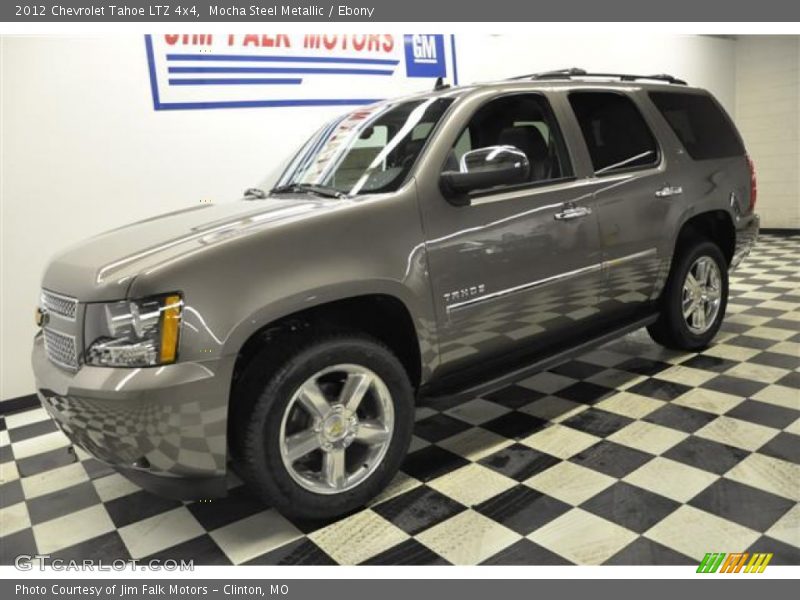 Mocha Steel Metallic / Ebony 2012 Chevrolet Tahoe LTZ 4x4