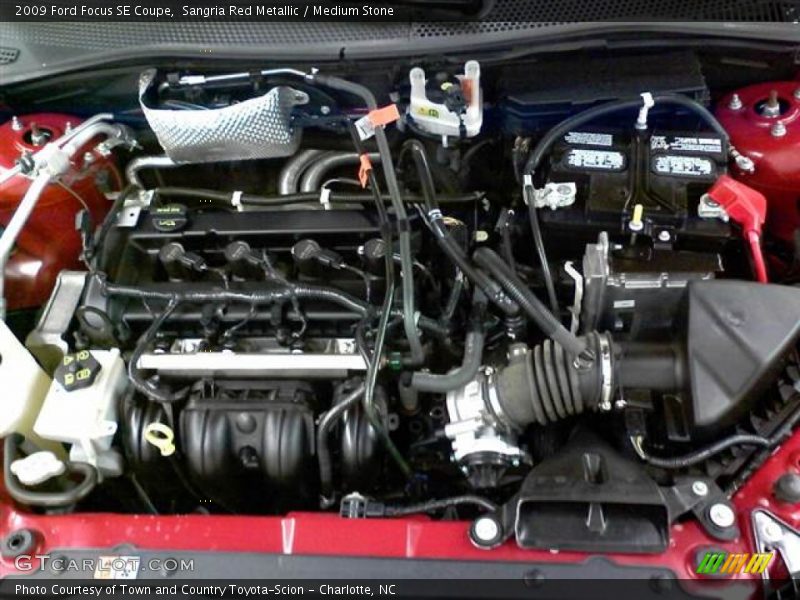  2009 Focus SE Coupe Engine - 2.0 Liter DOHC 16-Valve Duratec 4 Cylinder