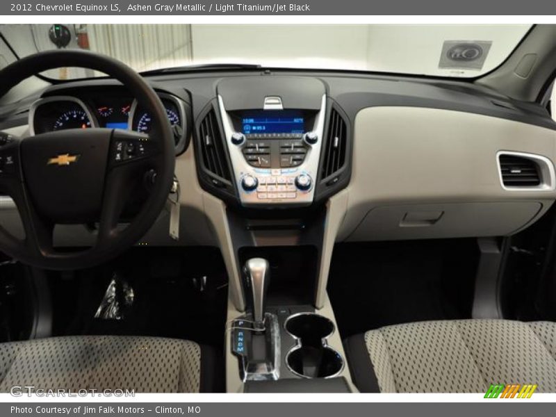 Ashen Gray Metallic / Light Titanium/Jet Black 2012 Chevrolet Equinox LS