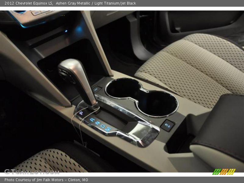 Ashen Gray Metallic / Light Titanium/Jet Black 2012 Chevrolet Equinox LS