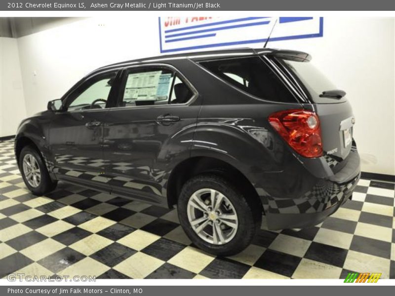 Ashen Gray Metallic / Light Titanium/Jet Black 2012 Chevrolet Equinox LS